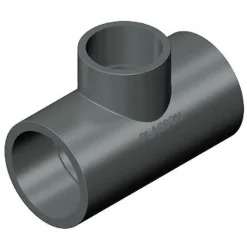 PVC tee 90 grader 160 x 110 mm. (reduceret)
