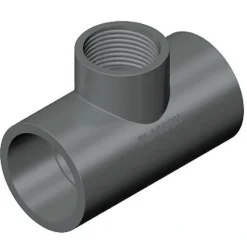 PVC TEE 90 grader 32 x 1/2'' x 32 (reduceret)