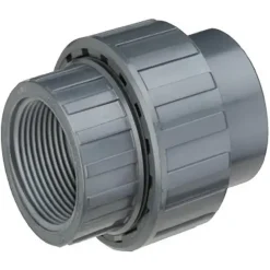 PVC Union med gevind i begge ender 63 mm (2 tomme)