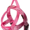 QuickFit sele pink camouflage XL - synlig og komfortabel sele til store hunde