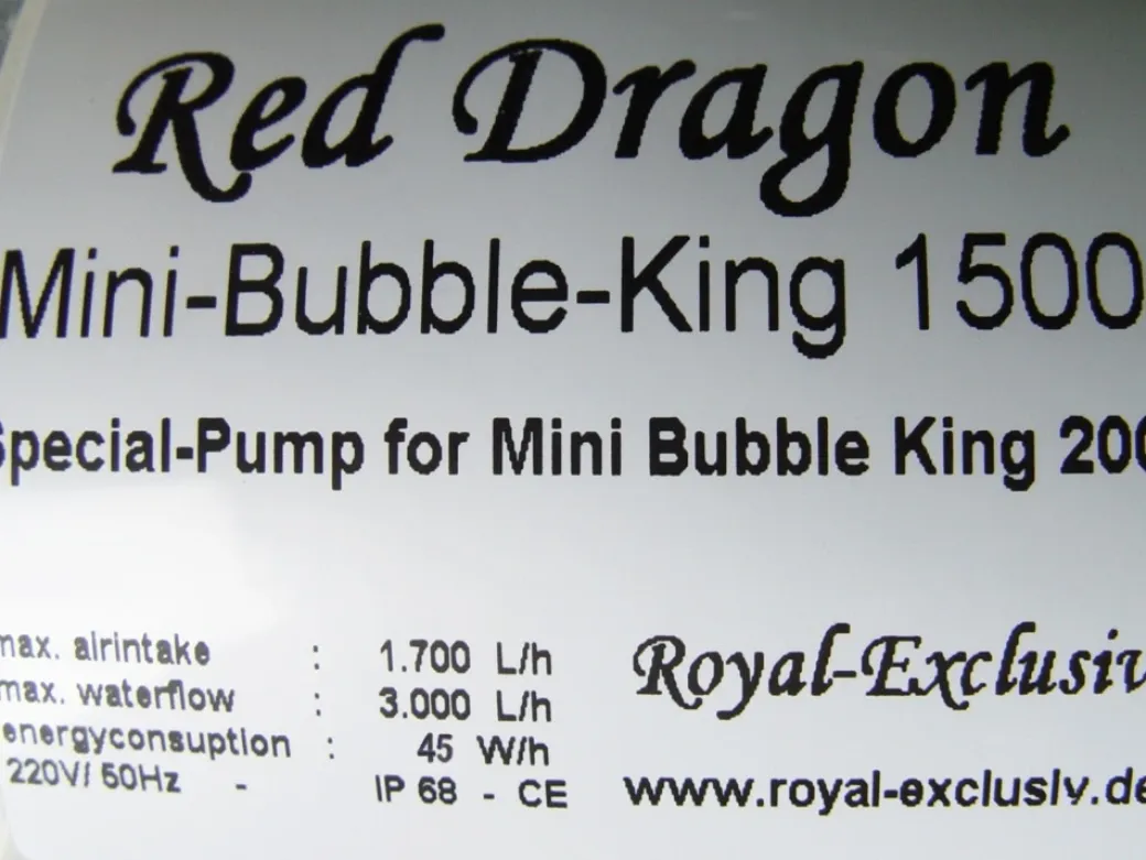 Red Dragon Bubble King Mini 200 VS12