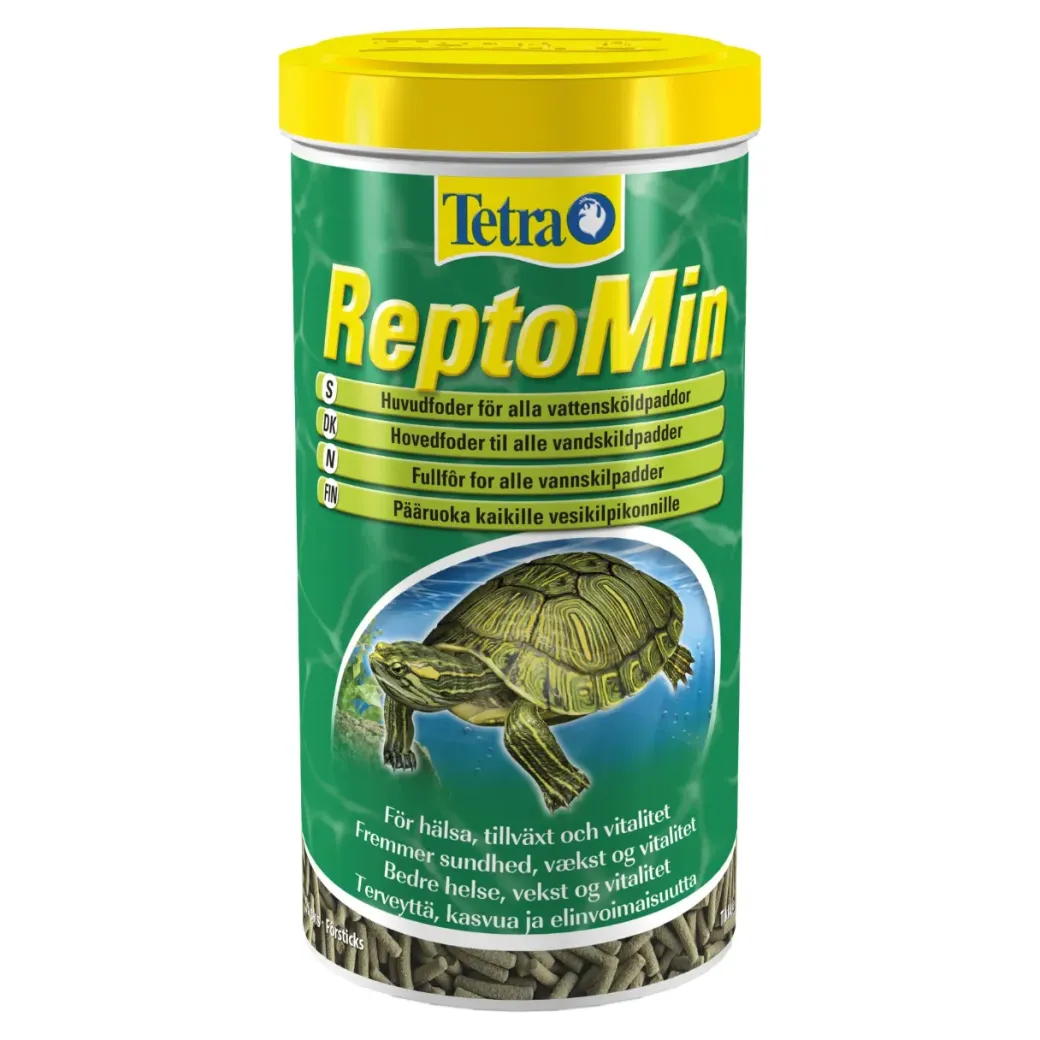 Reptomin Sticks - Sundt og naturligt foder til vandskildpadder