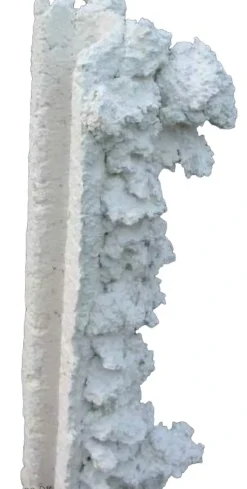 Riffkeramik rørskjuler 50 cm.