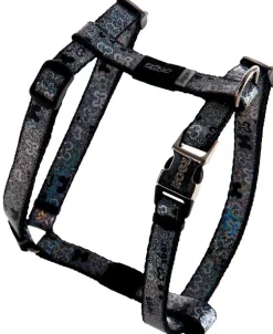 Rogz Sele 16 mm 40-70 cm Sort hundeben