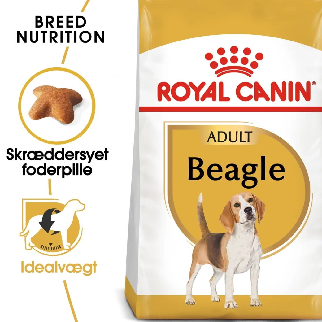Royal Canin Beagle Adult 12 kg - tørfoder til voksne hunde