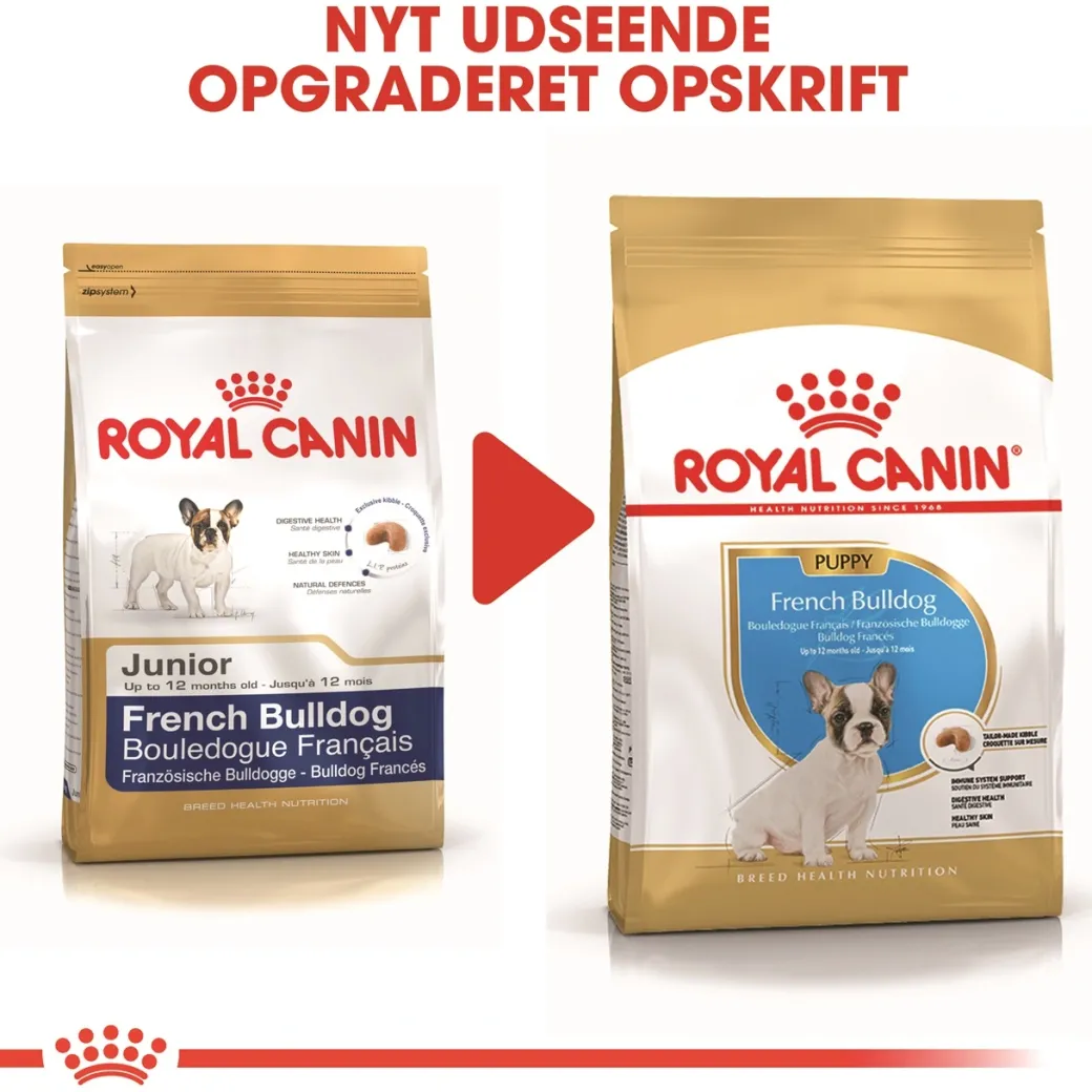 Royal Canin French Bulldog Puppy 3 kg - fuldfoder til hvalpe