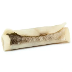 Rulle af oksehud og lakseskind 17 cm 65 gram