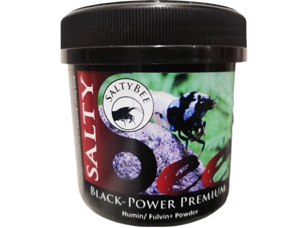 SaltyBee Black Power Premium Humin Fulvin+ Powder 150 Gram