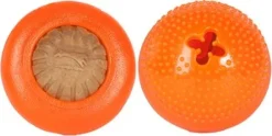 Starmark Bentoball Orange Medium 9 cm - snackbold til mellemstore hunde