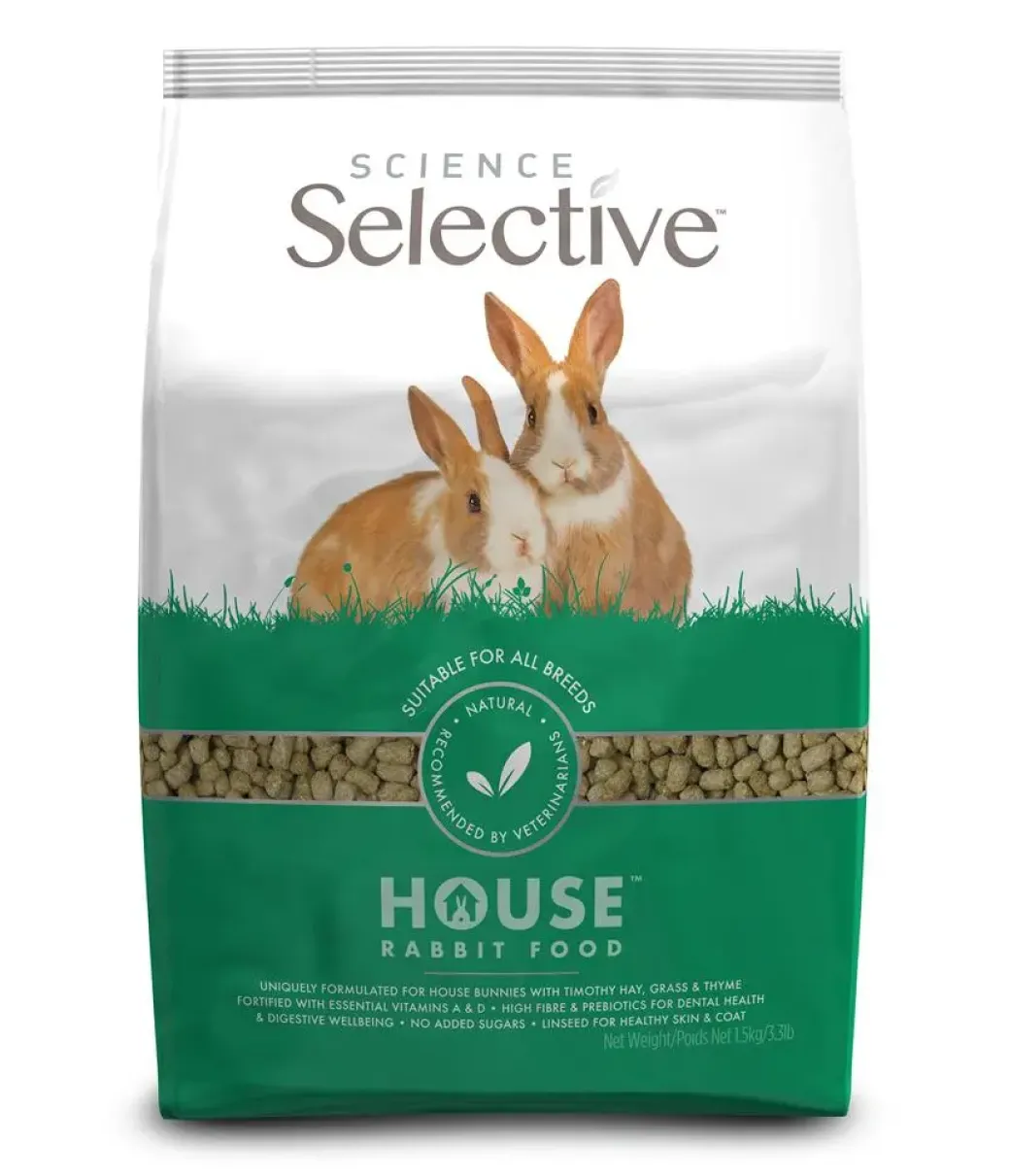 Supreme Science Selective House Indendørs Kanin 4 x 1,5 kg