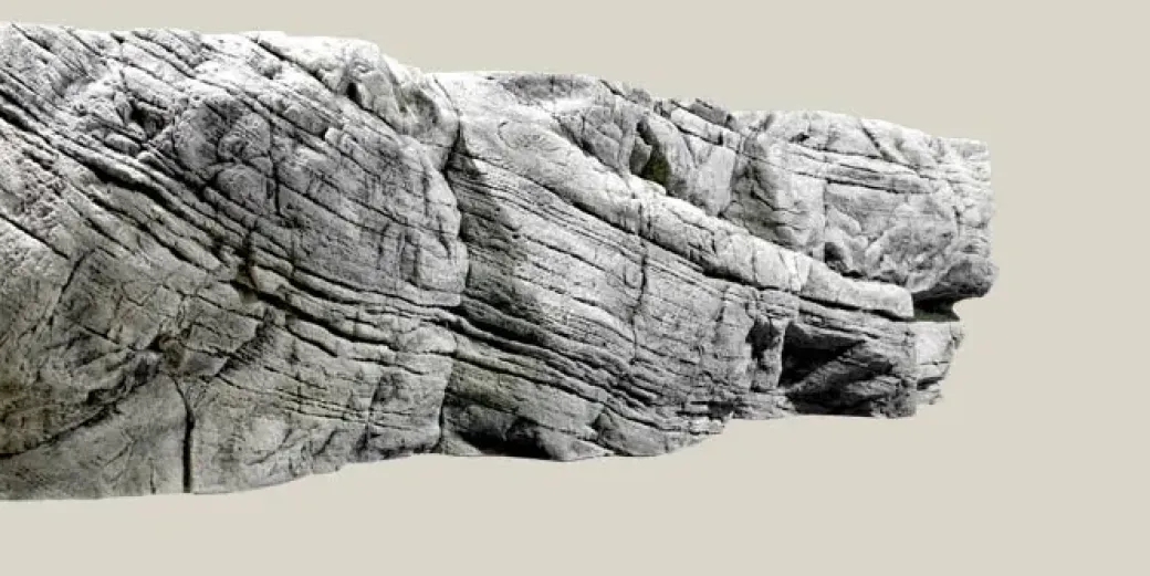 Tanganyika Baggrund Hvid Kalksten 200 x 60 cm