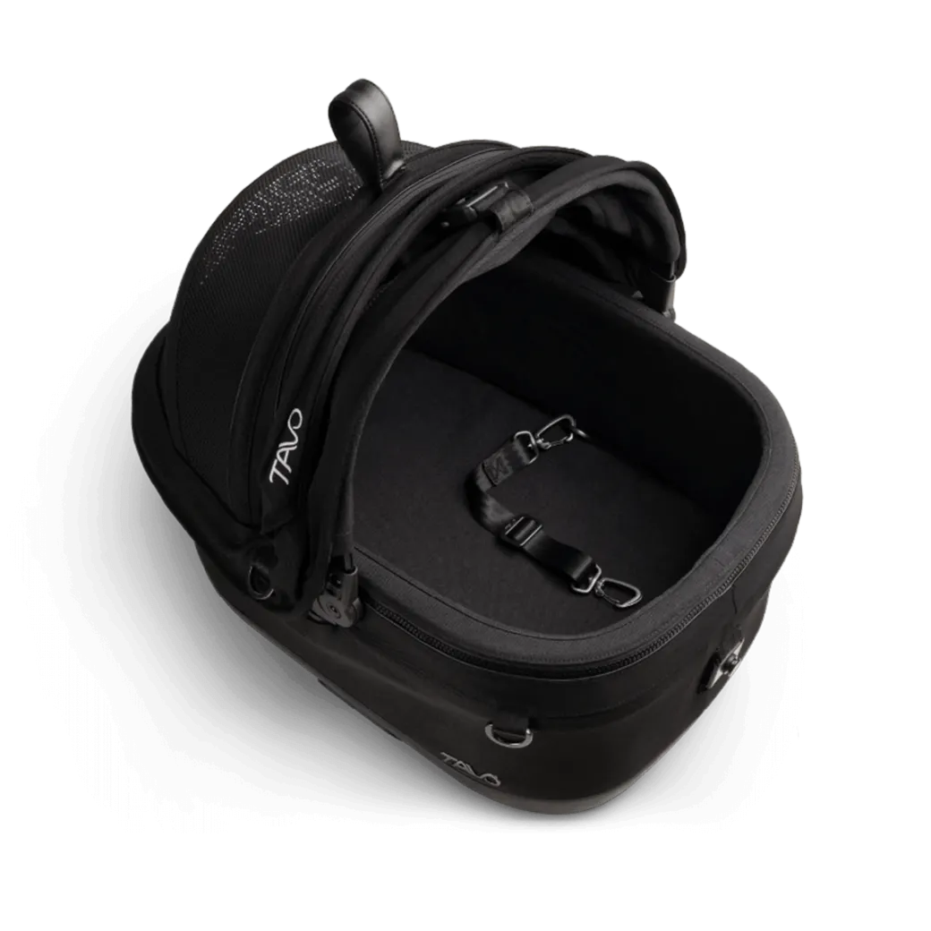 Tavo MAEVE ISO6X ONYX Sort - Crashtestet ISOFIX-autostol til kæledyr