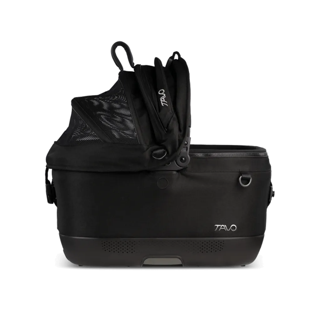 Tavo MAEVE ISO6X ONYX Sort - Crashtestet ISOFIX-autostol til kæledyr