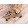 Tommy Twin Feeder Set med stand 370 ml