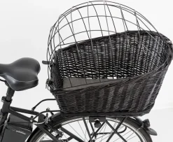 Trixie Cykelkurv til bagagebærer (sort)