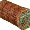 Trixie PileTunnel med hø og gulerod Stor ø 20 x 38 cm