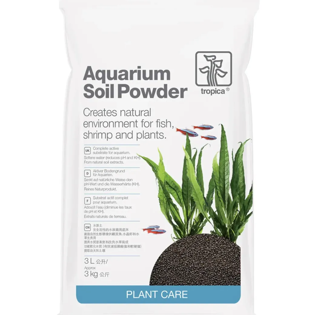 Tropica Aquarium soil powder 3 liter