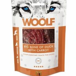 Woolf Hundesnack Big Bone med And og Gulerod