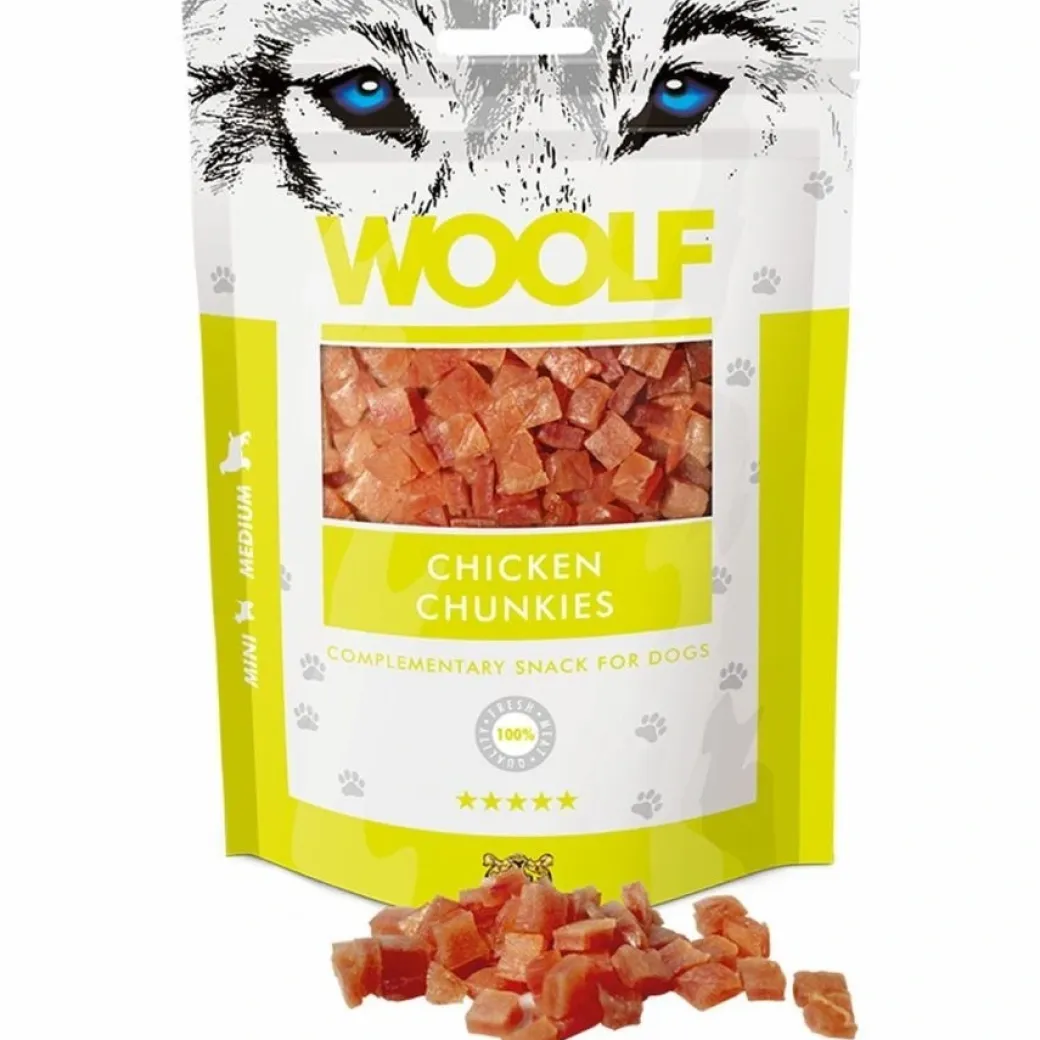 Woolf Hundesnack Kylling Chunkies
