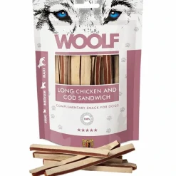 Woolf Hundesnack Kylling og Torsk Lang Sandwich
